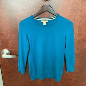 Teal Banana Republic Sweater